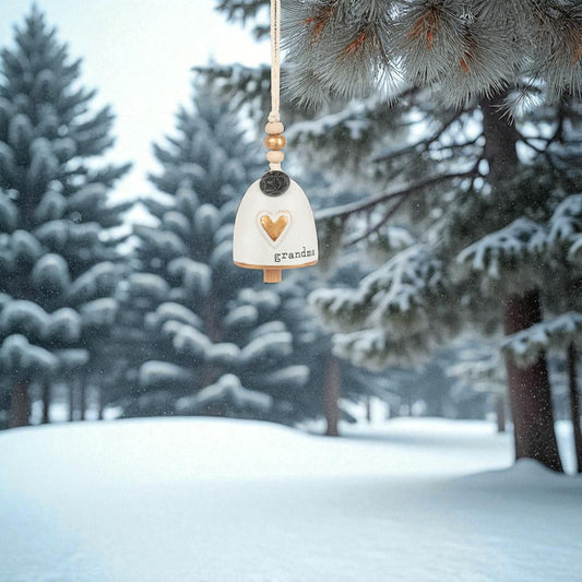 Grandma - Mini Holiday Bell - 2-in - Mellow Monkey