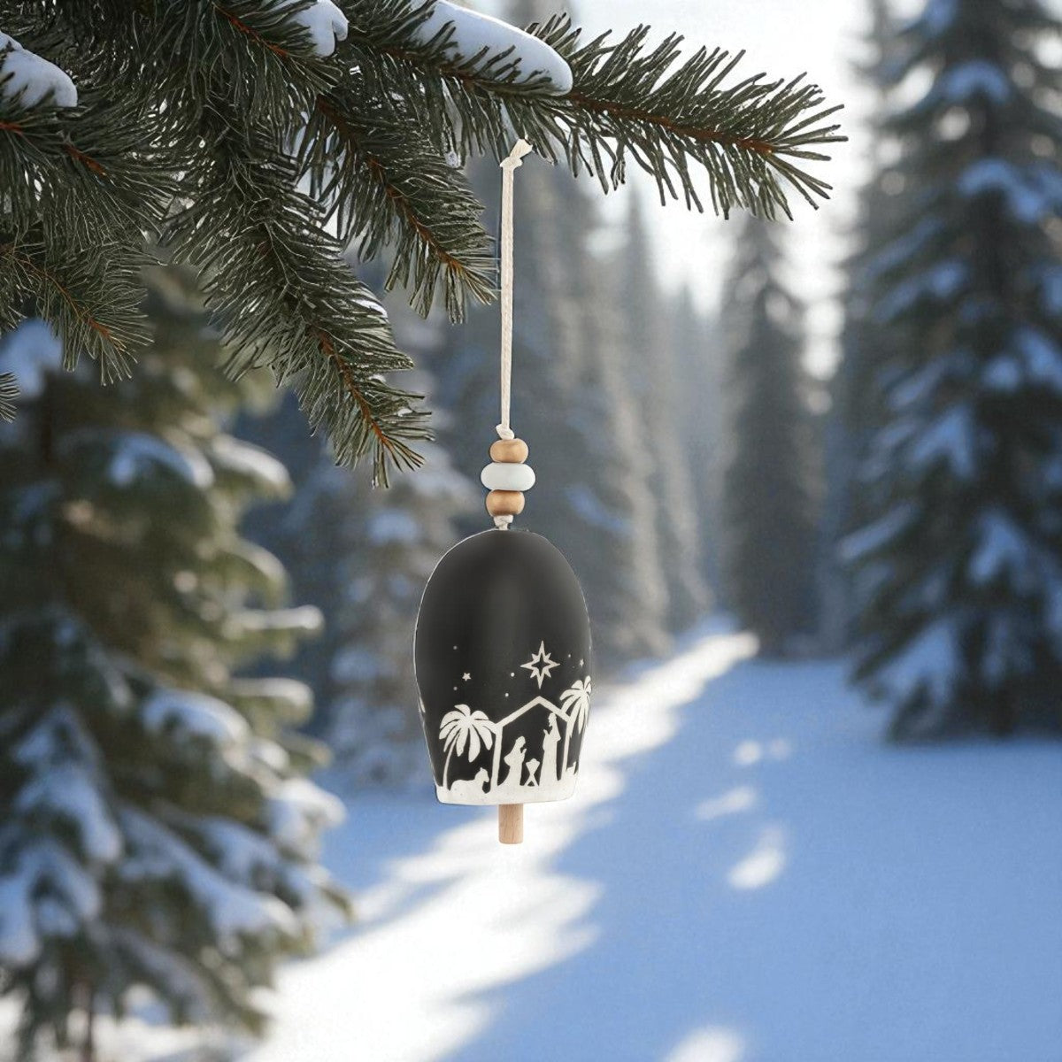 Nativity - Holiday Bell - 5-in - Mellow Monkey