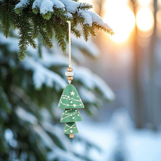 Christmas Spirit - Holiday Bell - 6-in - Mellow Monkey