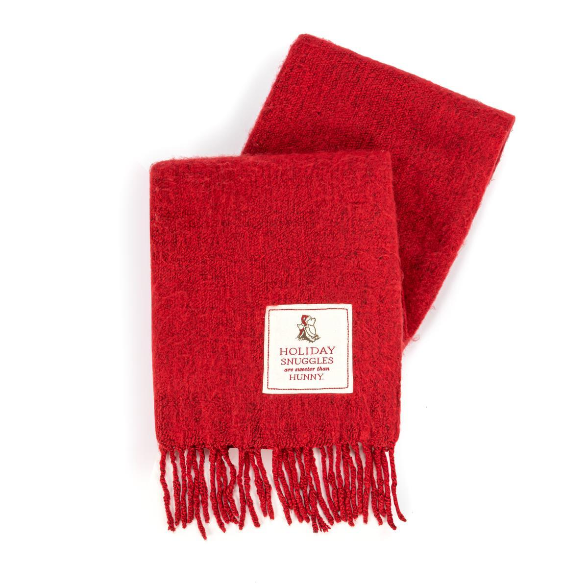 Winnie The Pooh Sweeter Than Hunny Red Blanket - 60-in - Mellow Monkey