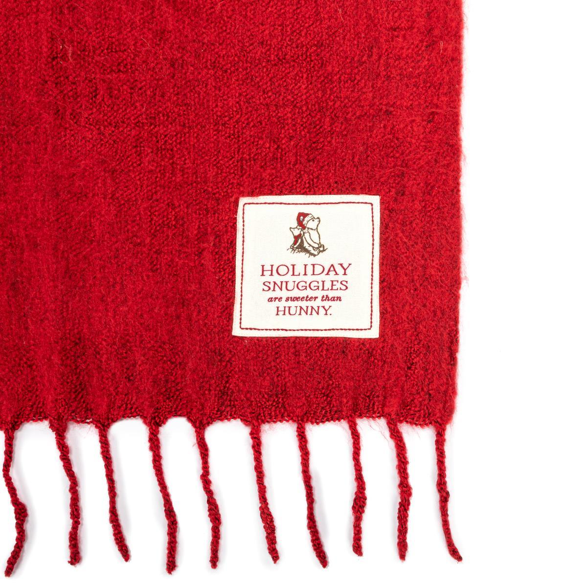 Winnie The Pooh Sweeter Than Hunny Red Blanket - 60-in - Mellow Monkey