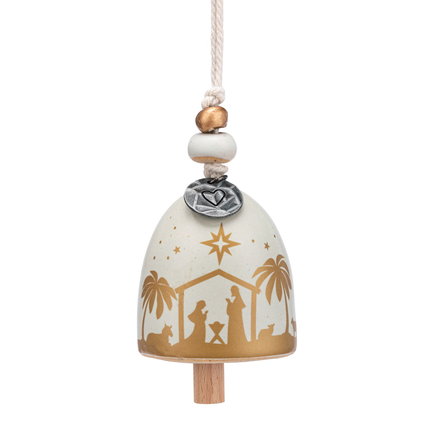 Holy Family - Mini Holiday Bell - 2-in - Mellow Monkey