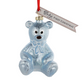 Blue Bear - Baby's First Christmas - Milestone Ornament - Mellow Monkey