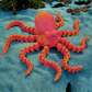 Octopus - 3D Printed Figurine - 4-3/4-in - Mellow Monkey