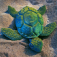 Sea Turtle - 3D Printed Figurine - 3-1/2-in - Mellow Monkey