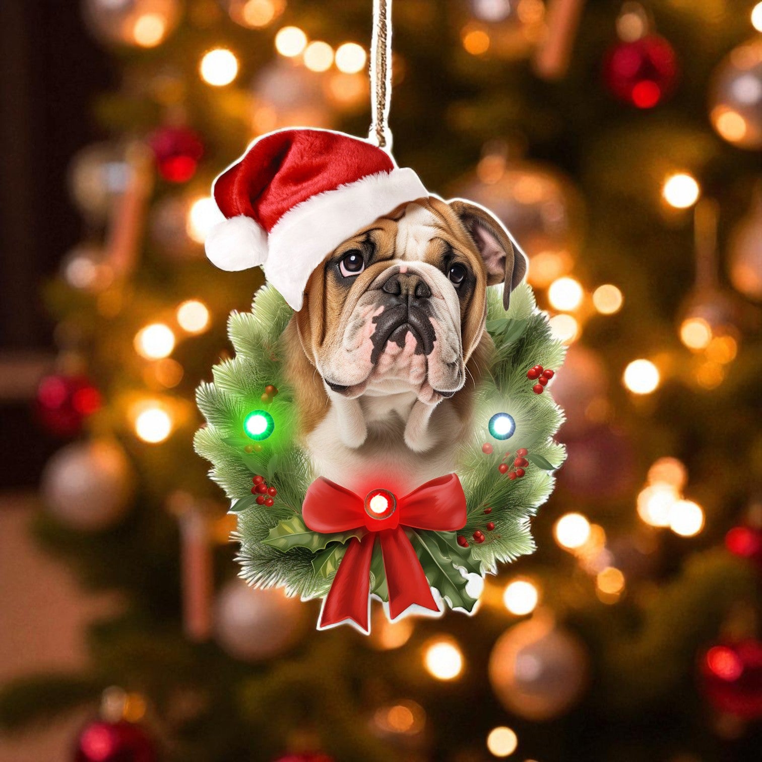 Bulldog LED Ornament - Mellow Monkey