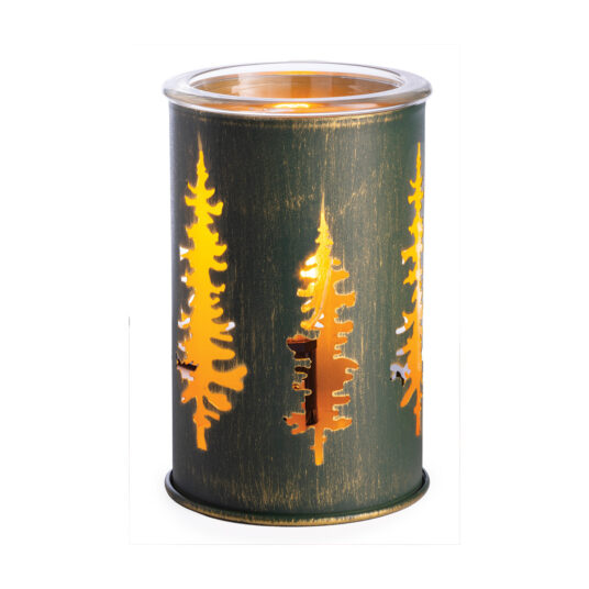 Golden Pines Vintage Bulb Illumination Fragrance Warmer - Mellow Monkey