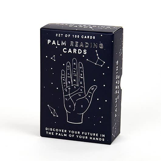 Palm Reading Card Deck - 100 Cards - Mellow Monkey