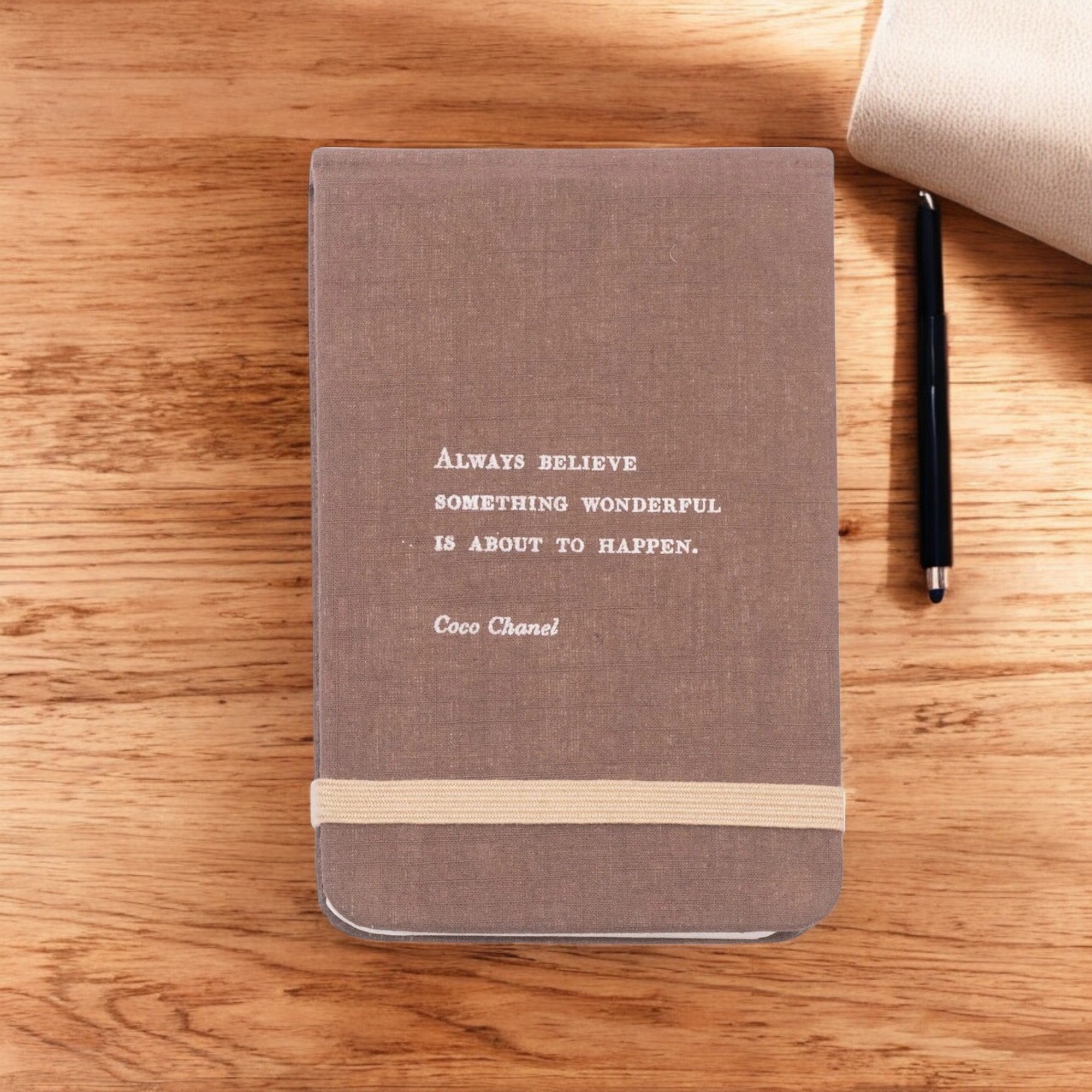 Coco Chanel - Fabric Notebook – Mellow Monkey