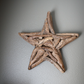 Teak Root Branch Star - Wall Decor - 12-in - Mellow Monkey