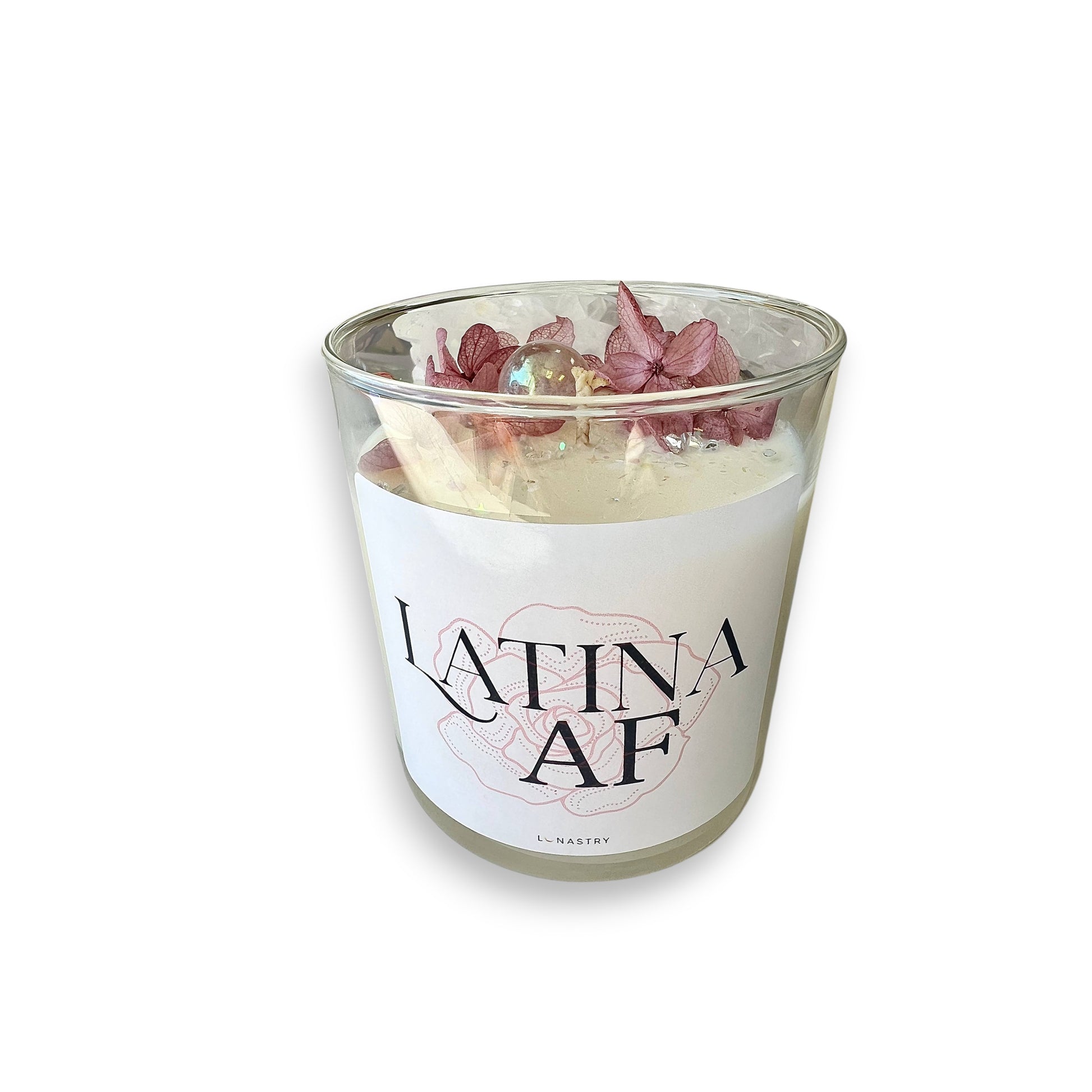 Latina AF - Scented Crystal Soy Candle - 11-oz. - Mellow Monkey