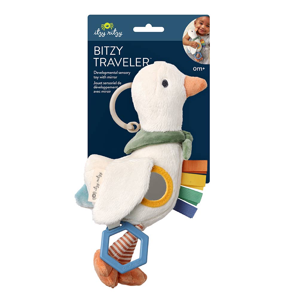 Bitzy Traveler™: Goose for Infant - Mellow Monkey