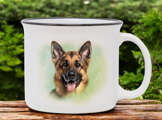 German Shepherd - Camper Mug - 14-oz.