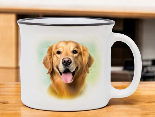 Golden Retriever - Camper Mug - 14-oz.