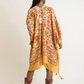 Tapestry Tassel Moroccan Kimono-Mustard - Mellow Monkey