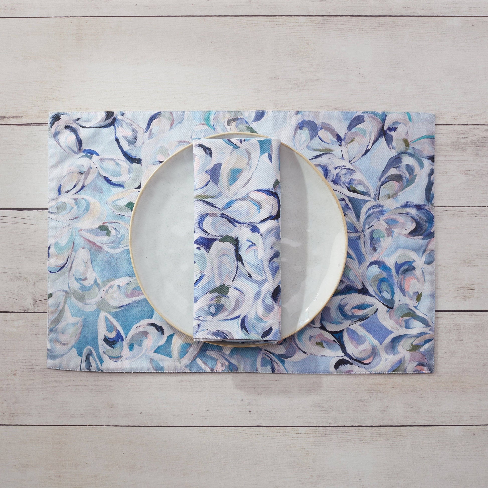 Atlantic Reef Set of 4 Dinner Napkins - Kim Hovell Art - Mellow Monkey