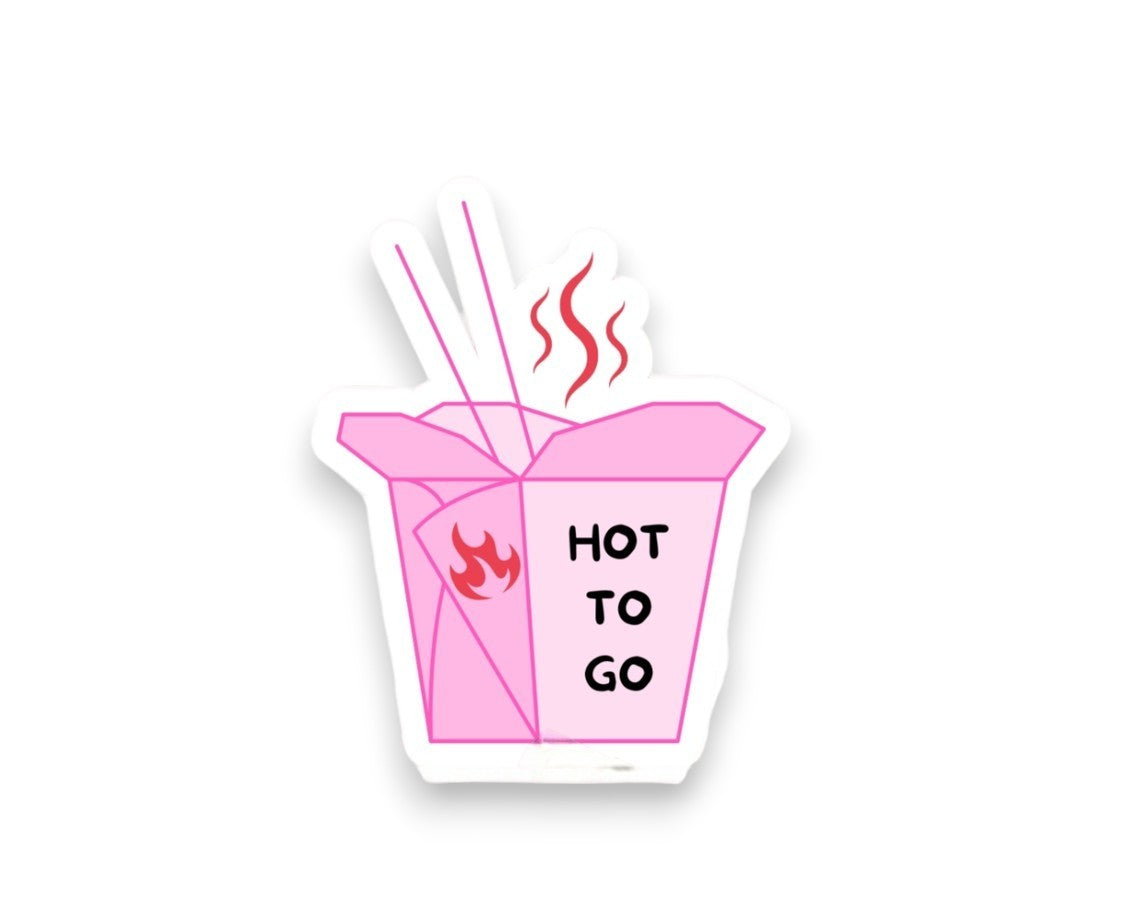 Hot To Go Sticker - Mellow Monkey