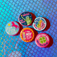 The Chappell Pack - Five Pack Pin Back Buttons