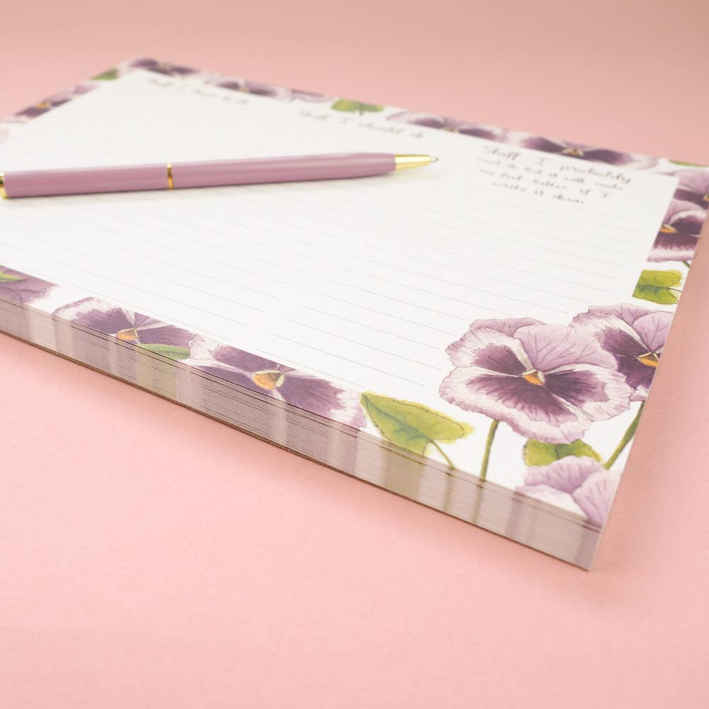 Stuff I Have to Do/ Stuff I Should Do Notepad - Mellow Monkey
