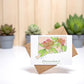 Connecticut Mountain Laurel State Flower Folded Notecard - Mellow Monkey