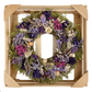 San Anselmo Dried Floral Wreath - 18-in - Mellow Monkey