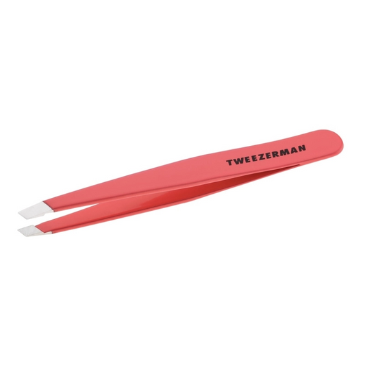 Tweezerman Slant Tweezers - Geranium - Mellow Monkey