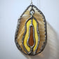 Stained Glass Suncatcher - Vagina - Sticky Honey - Mellow Monkey