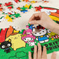 Hello Kitty® And Friends Wooden Jigsaw Puzzle: Rainbow - Mellow Monkey