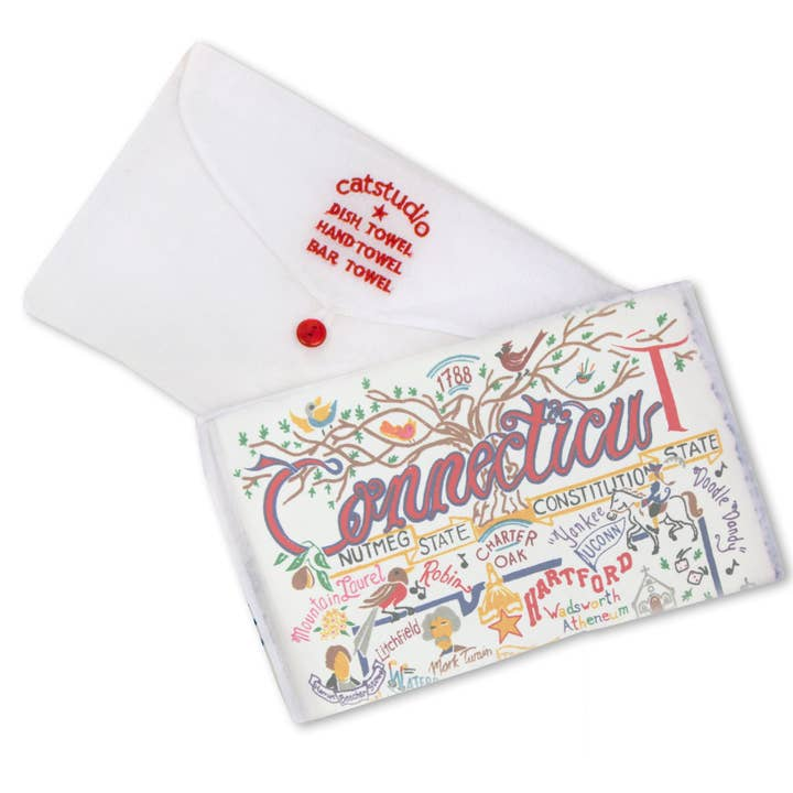 Catstudio Connecticut Dish Towel - Mellow Monkey