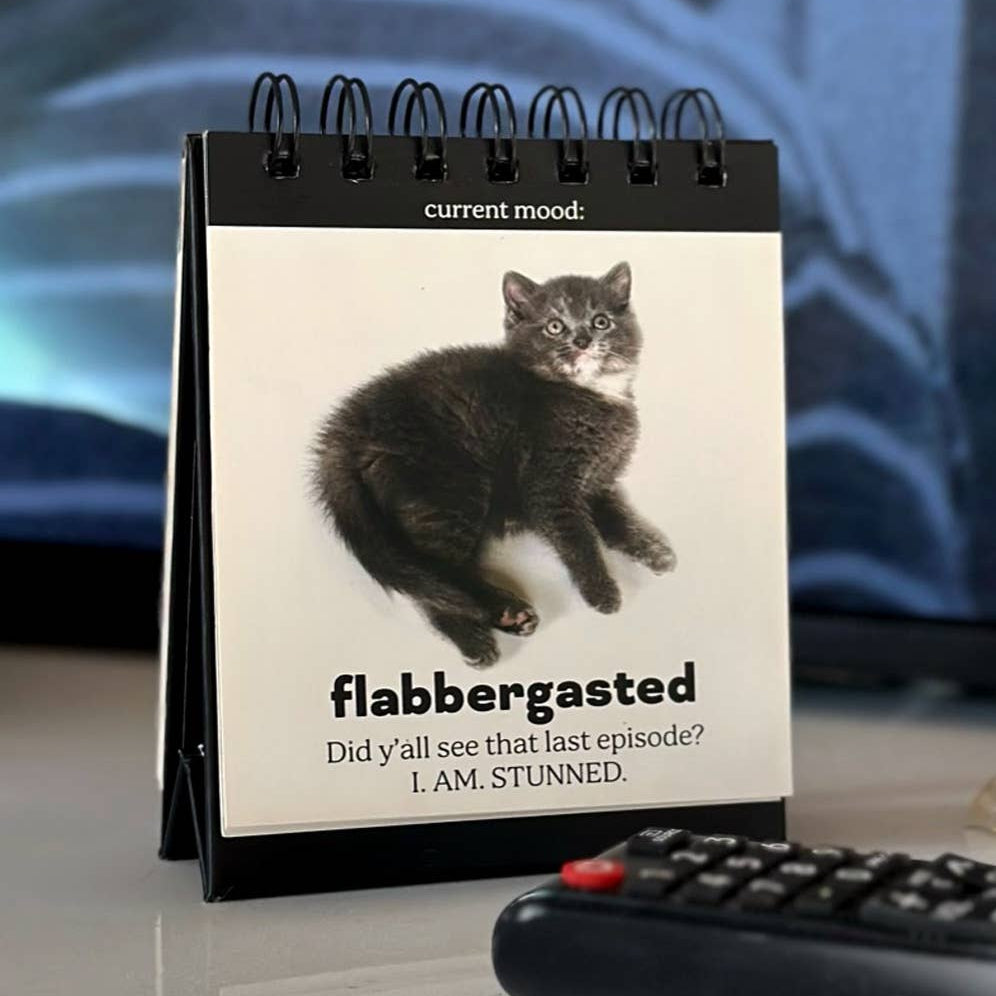 Daily Cattitudes - Desk Flipchart - Mellow Monkey