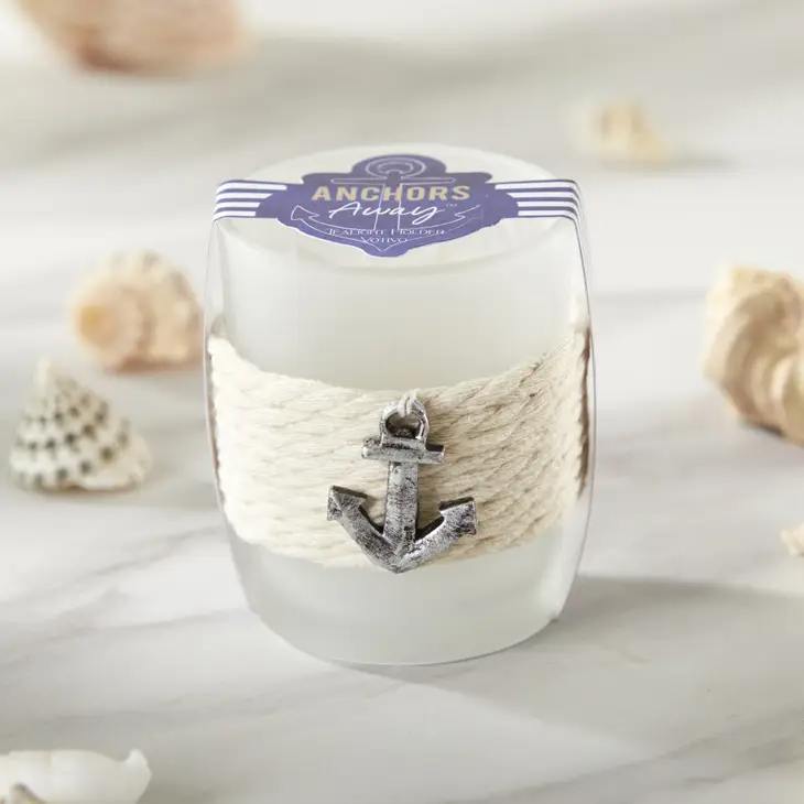 Anchors Away - Rope Wound Tea Light Holder - Mellow Monkey