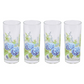 Hydrangea Glass Tumblers - 14-oz. - Set of 4 - Temp-tations - Mellow Monkey