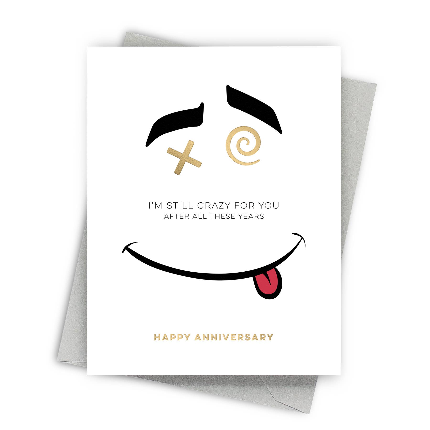 Still Crazy for You – Funny Anniversary Card - Mellow Monkey