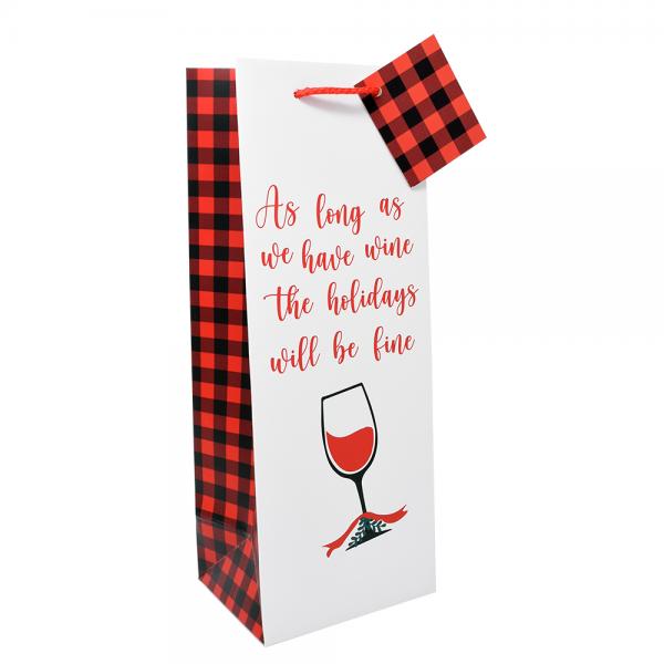 As Long As We Have Wine - Gift Bag - Mellow Monkey