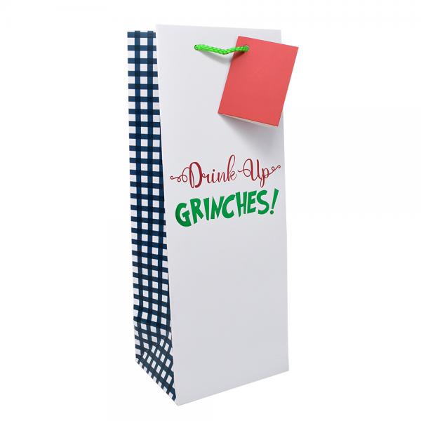 Drink Up Grinches - Holiday Gift Bag - Mellow Monkey