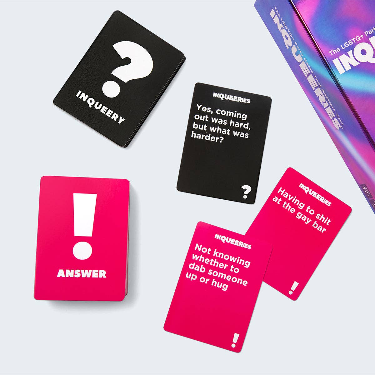 InQueeries — The LGBTQ+ Adult Party -  Card Game - Mellow Monkey