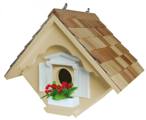 Little Yellow Wren House Birdhouse - Mellow Monkey