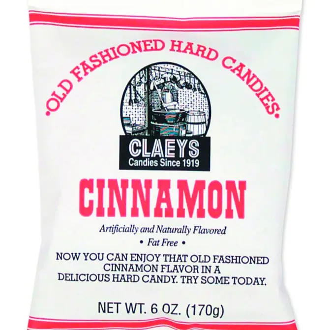 Nostalgic Old Fashioned Claey’s Cinnamon Sanded Hard Candy - Mellow Monkey