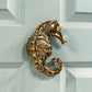 Seahorse Door Knocker - Brass - Mellow Monkey