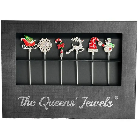 The Christmas Collection Cocktail Picks - Set of 6 - Mellow Monkey