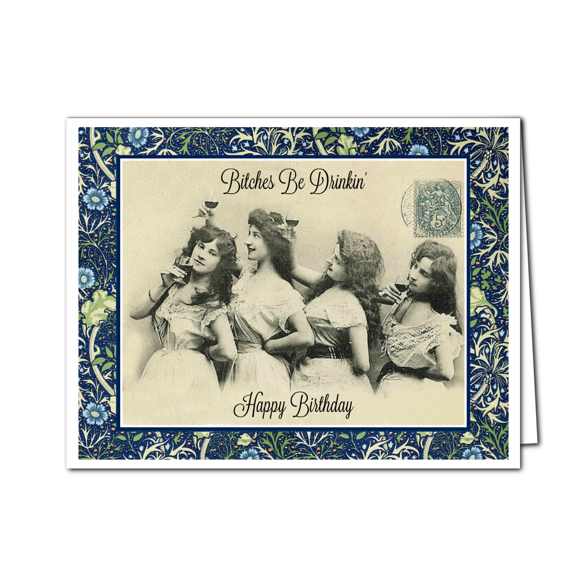 Bitches Be Drinkin' Birthday Greeting Card - Mellow Monkey