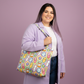 Prescription Pals Tote Bag - Zippered Pocket - Washable - Mellow Monkey