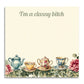 I’m a Classy Bitch - Funny Sticky Note Pad - Mellow Monkey