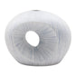 Artura Short - Handcrafted Porcelain Vase - White with Blue Dotted Lines - 11.5 x 5.2 x 9.8 in - Mellow Monkey