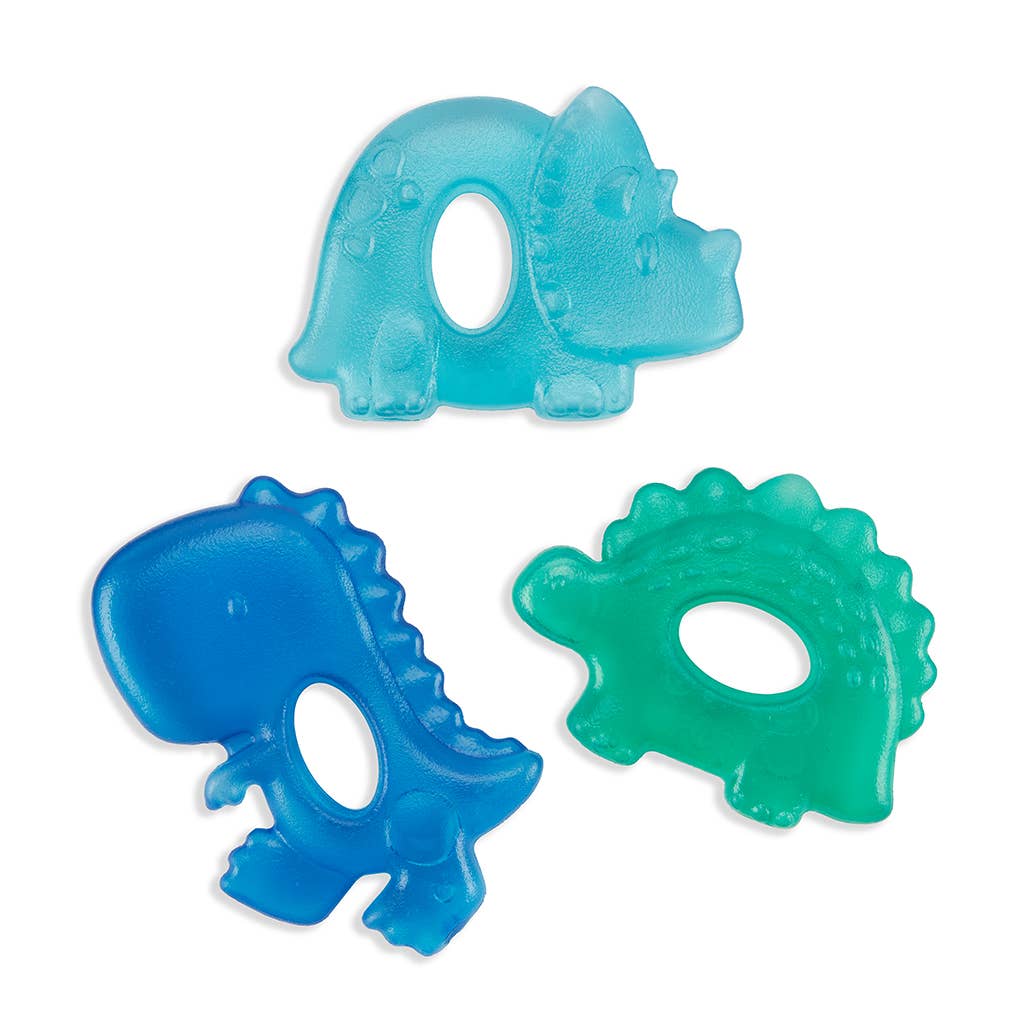 Cutie Coolers™ Water Filled Teethers (3-pack): Dino - Mellow Monkey