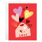 Valentine Greeting Card  - Love Letter - Mellow Monkey