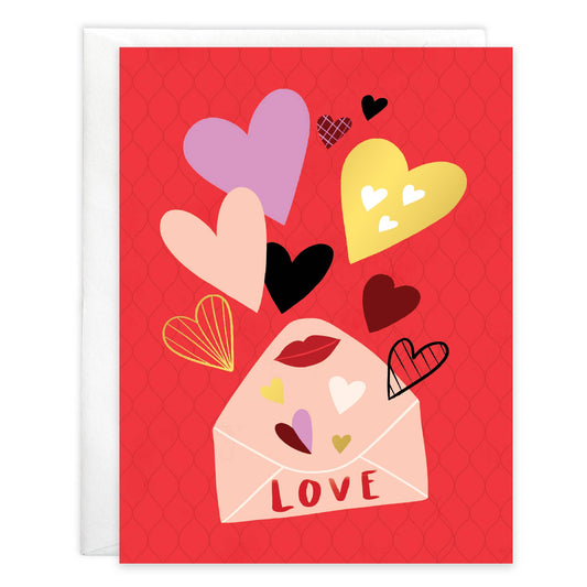 Valentine Greeting Card  - Love Letter