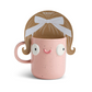 Lacy Pink Hostess Mug - 14oz - Mellow Monkey