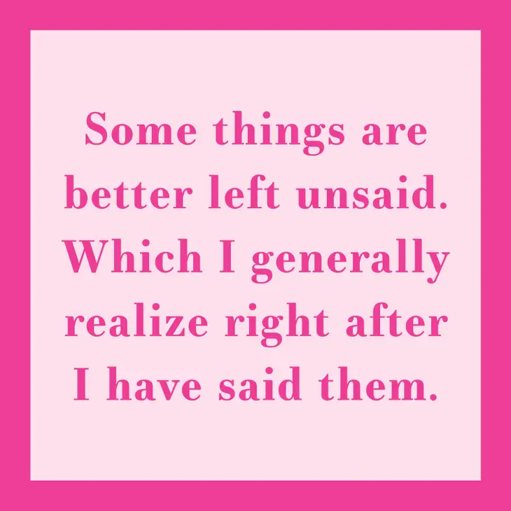 Some Things Are Better Left Unsaid - Greeting Card - Mellow Monkey