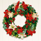 Winter Joy Wreath - Pop-Up Greeting Card - Mellow Monkey
